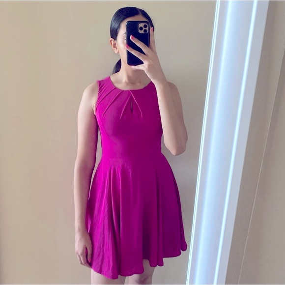 john galliano silk dress Multicolor Polka Dot – Allison's Archive Size:18.5 2XL 36-37 WDC crafted in deep purple Women's Sydney's Closet Formal